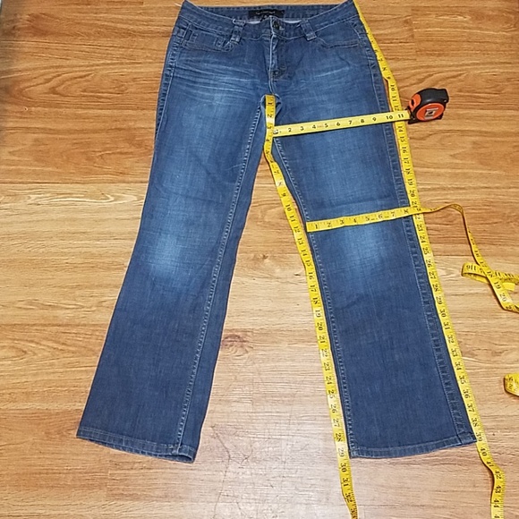 Calvin Klein Jeans Denim - CALVIN KLEIN CK VINTAGE FADED BOOTCUT FADED BLUE JEANS 10x29